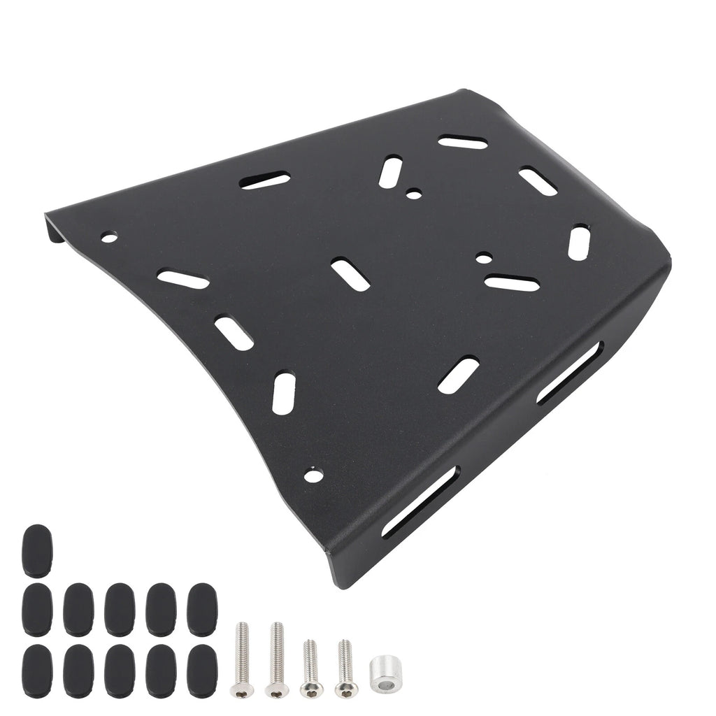 Aluminum Rear Carrier Top Rack Luggage Plate for Scrambler 400 (2023–2025)