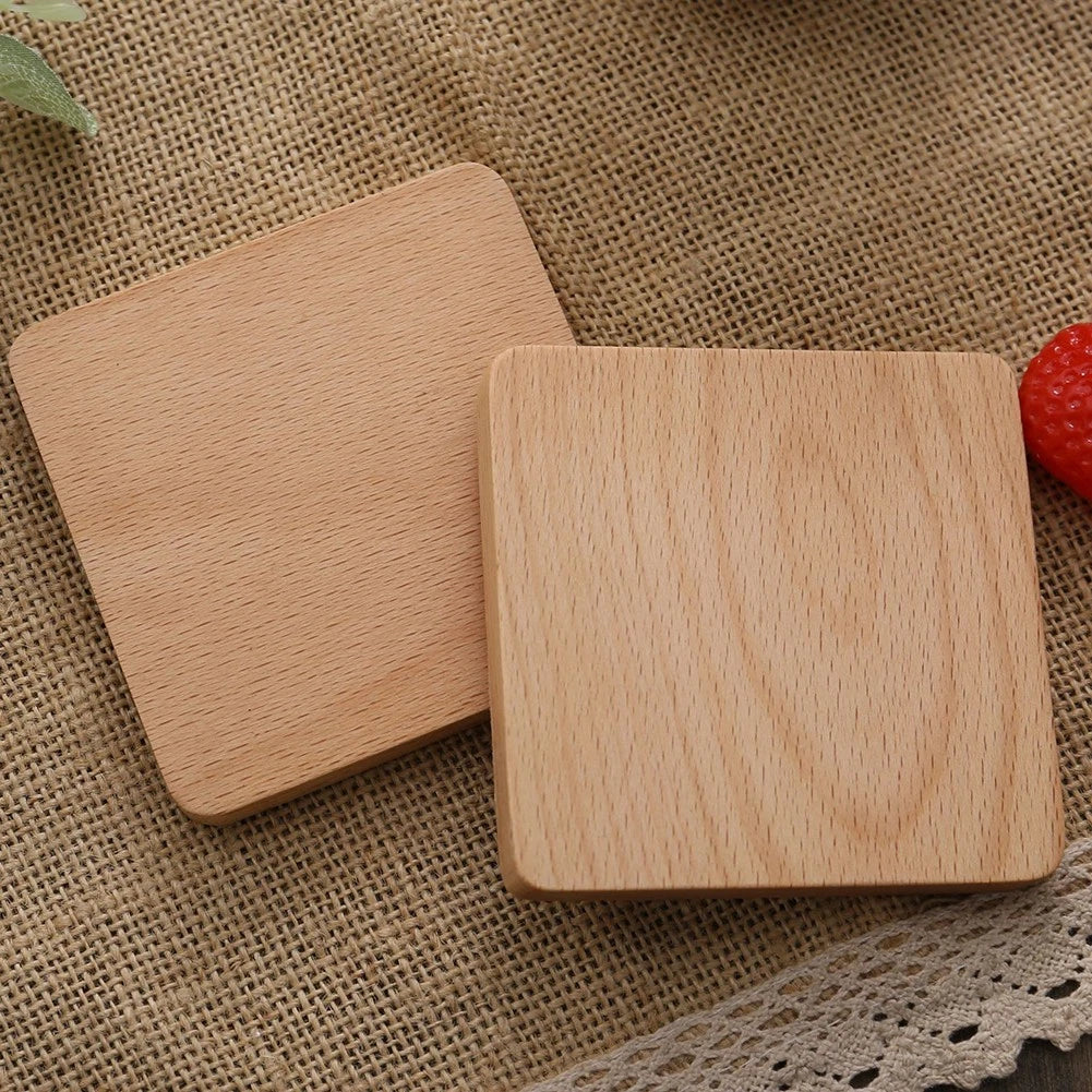 Set of 4 Non-slip Square Kitchen Tools for Coaster