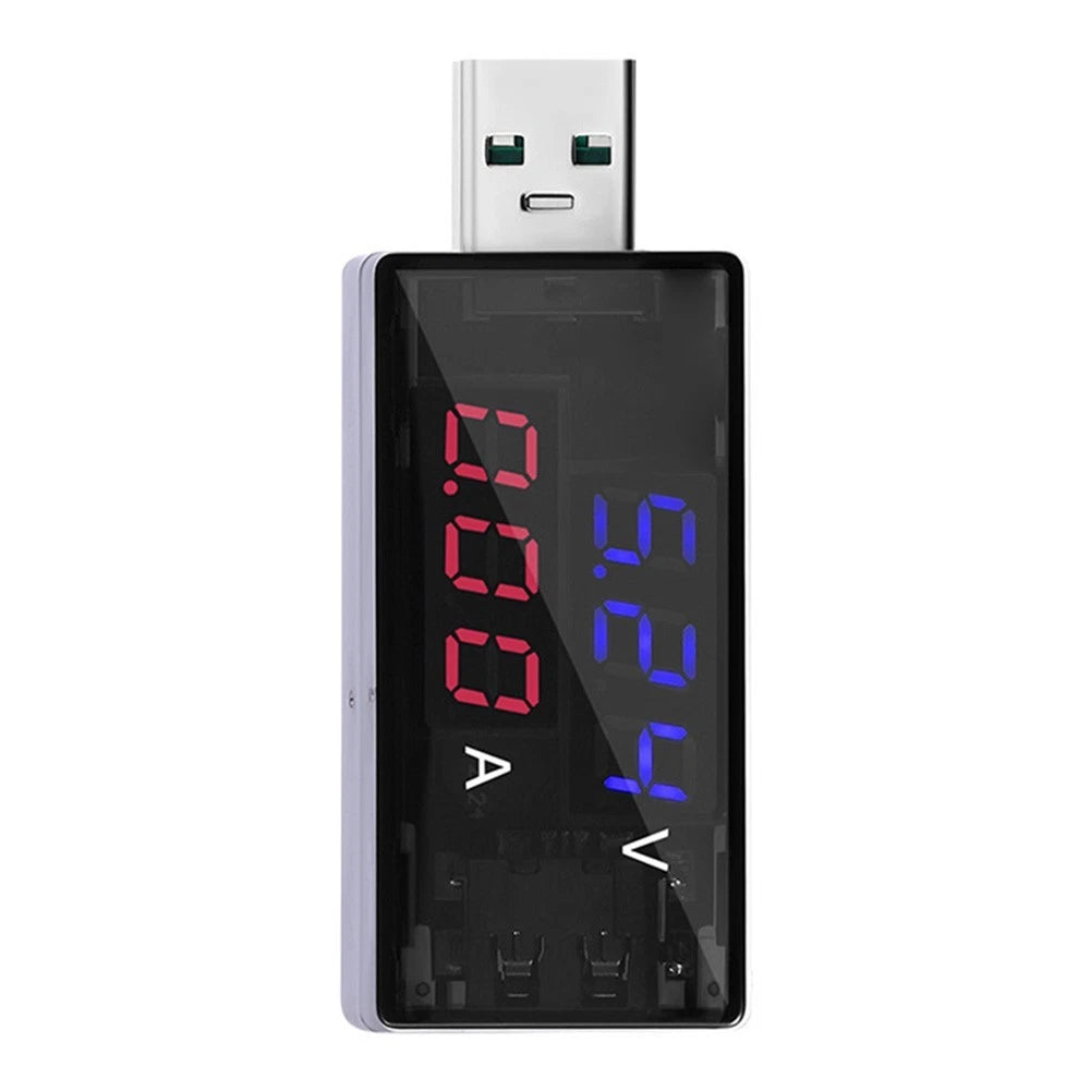 Digital USB Current Voltage Tester KWS11VA 430V 6.5A for Chargers