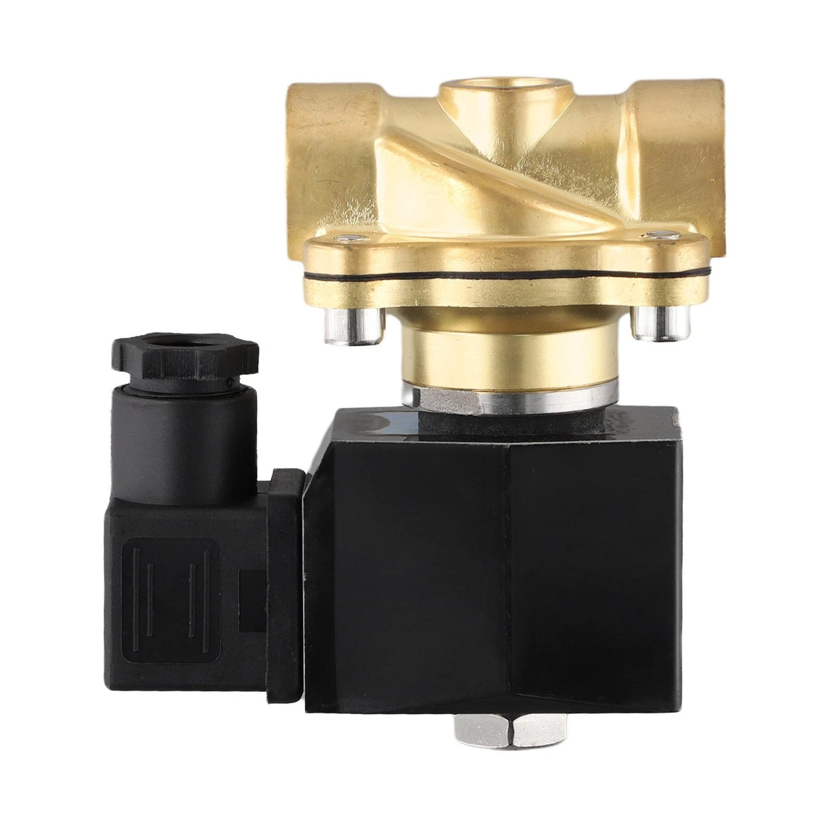 1/2" Brass Solenoid Valve for Compact Applications