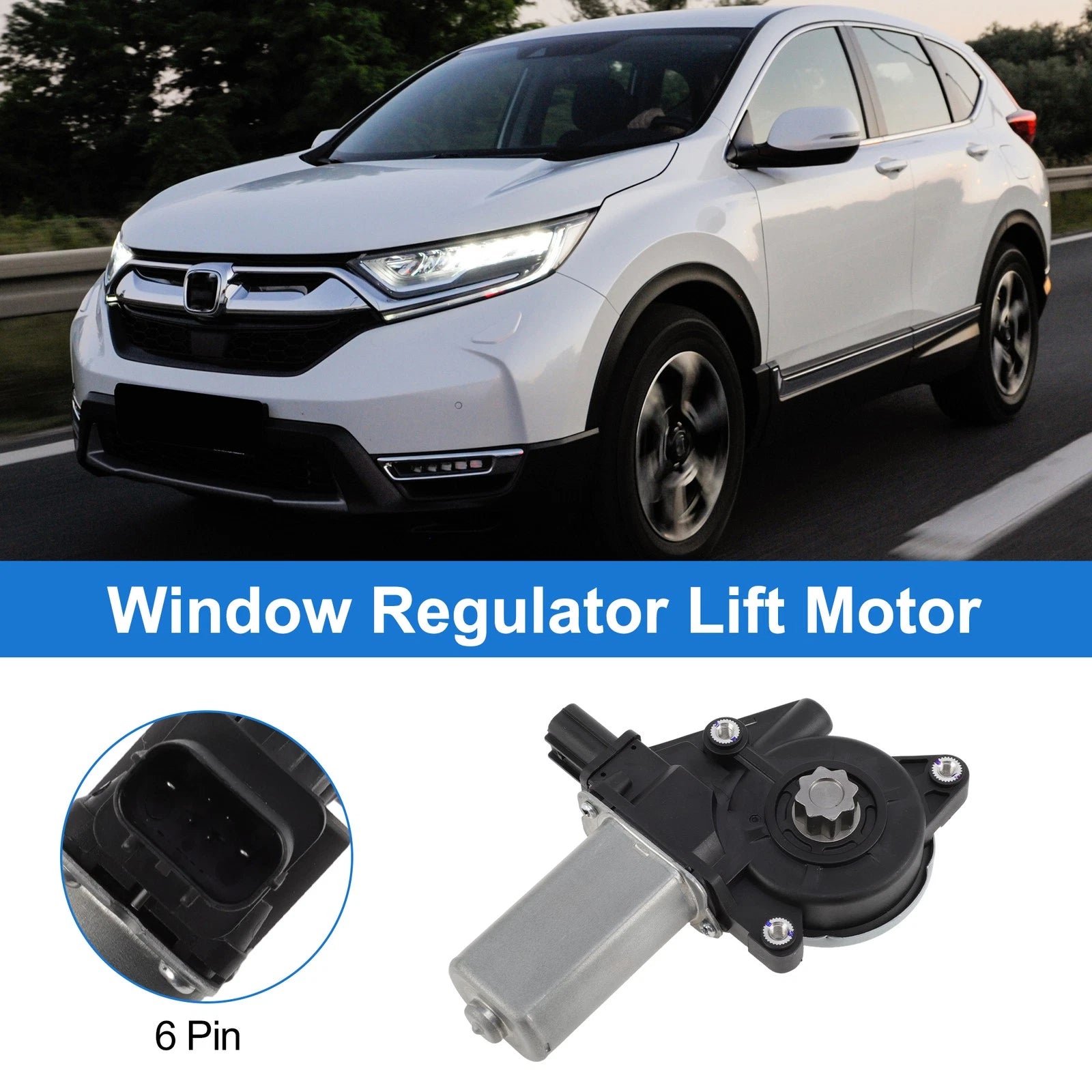 Power Window Regulator Lift Motor Replacement for Honda CR-V (2007–2011)