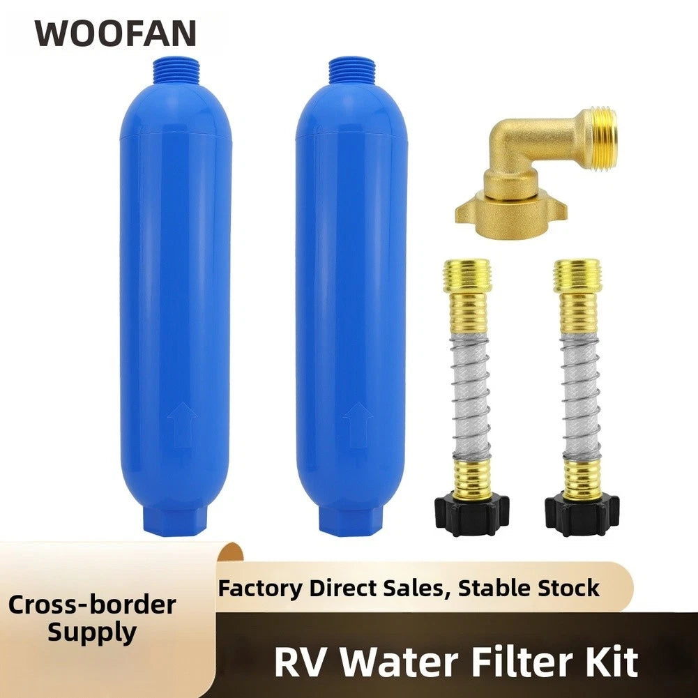Water Filter for RV Marine Use (KDF Sediment Layers)