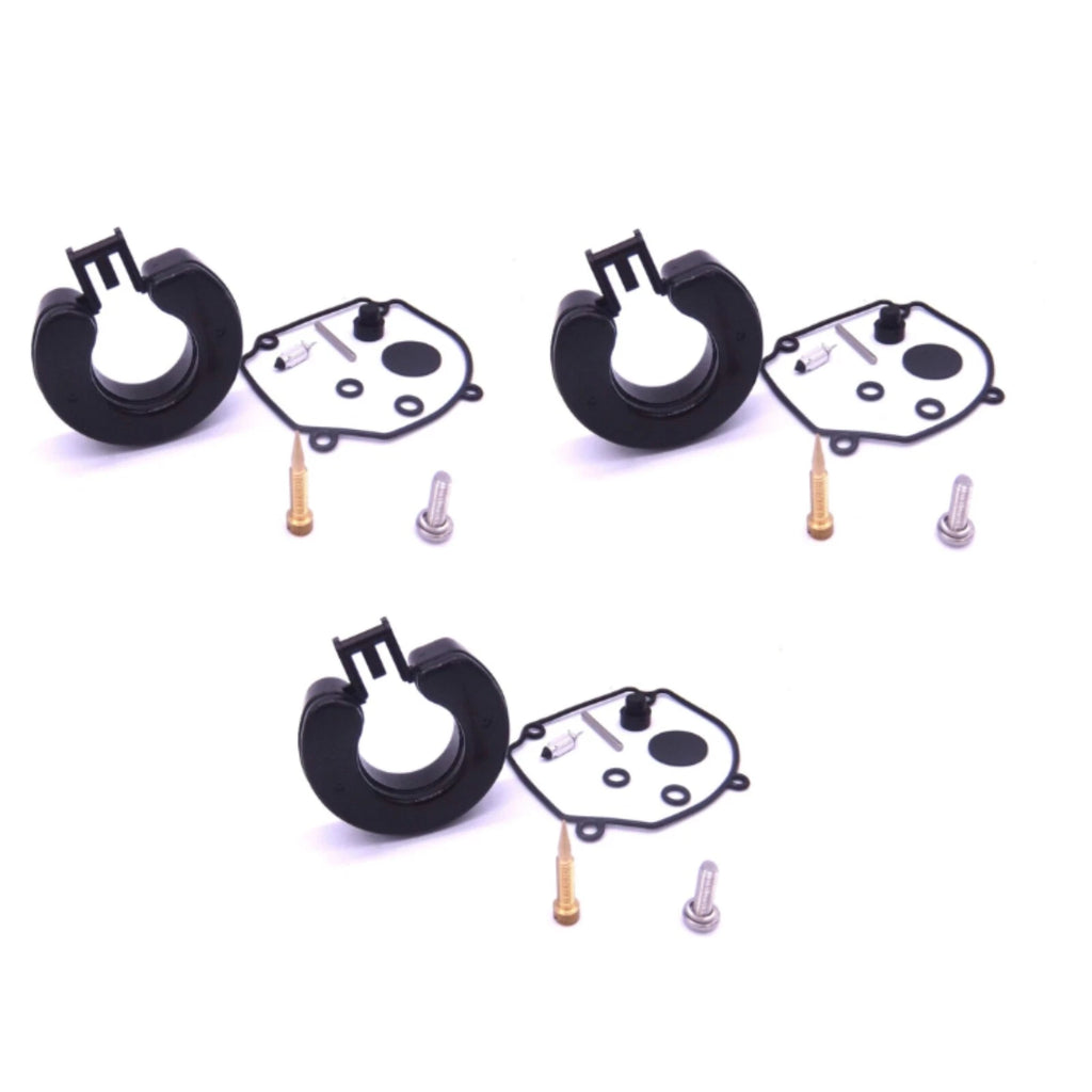 Set of 3 Carburetor Kits for Tohatsu 25-30 Hp (Replaces 346-87122-0)