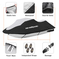 Waterproof Jet Ski Cover for Sea-Doo GTX 170, Kawasaki ULTRA 310X (3 Seater)