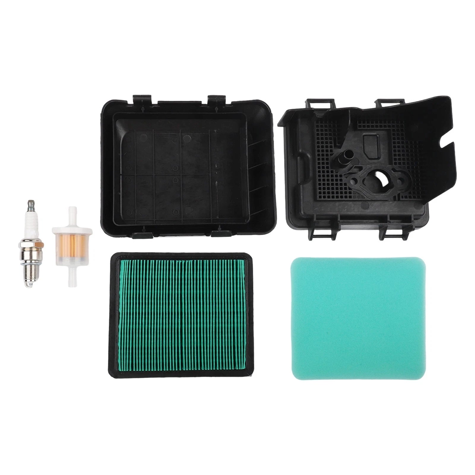 Air Filter Cover Kit & Fuel Filter for Lawn Mower (1 Set)
