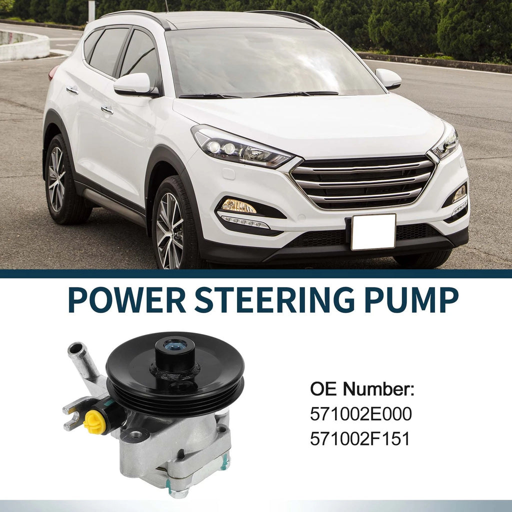 Power Steering Pump with Pulley for Hyundai Tucson (2005–2009)