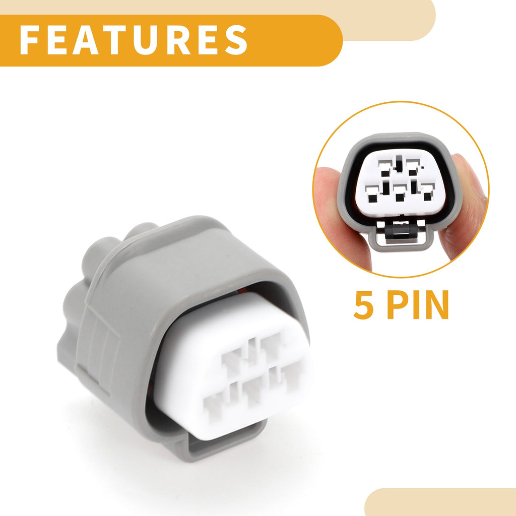 5 Pin Front Wiper Motor Connector Plug for Lexus (2010–2021)