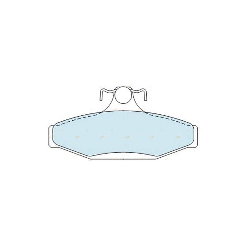 Bendix Ultimate Rear Disc Brake Pads for Ford Fairlane Fairmont (2000–2008)