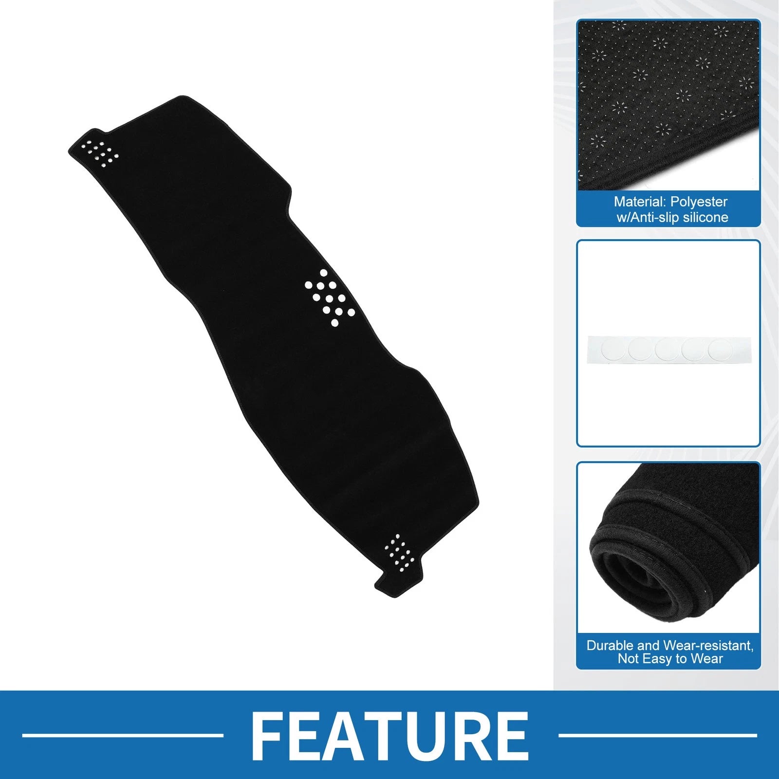 Dashboard Dash Cover Mat Replacement for Toyota Avalon XL Limited XLS (2005–2010)