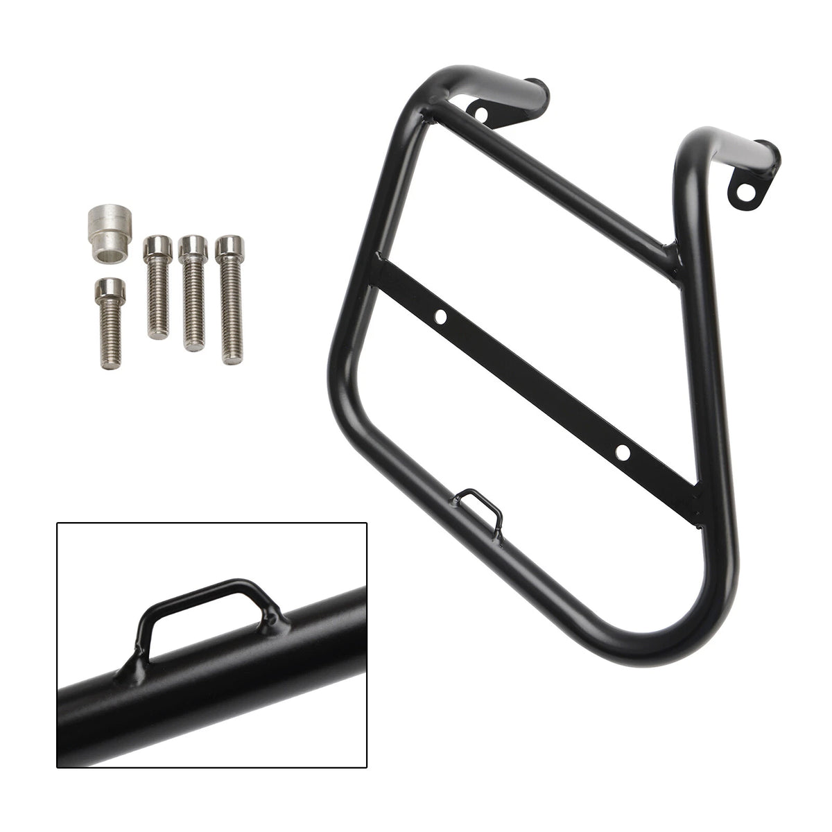 Luggage Rack Side Saddle Bag Mount Bracket Left for Kawasaki KLX230 (2021–2023)