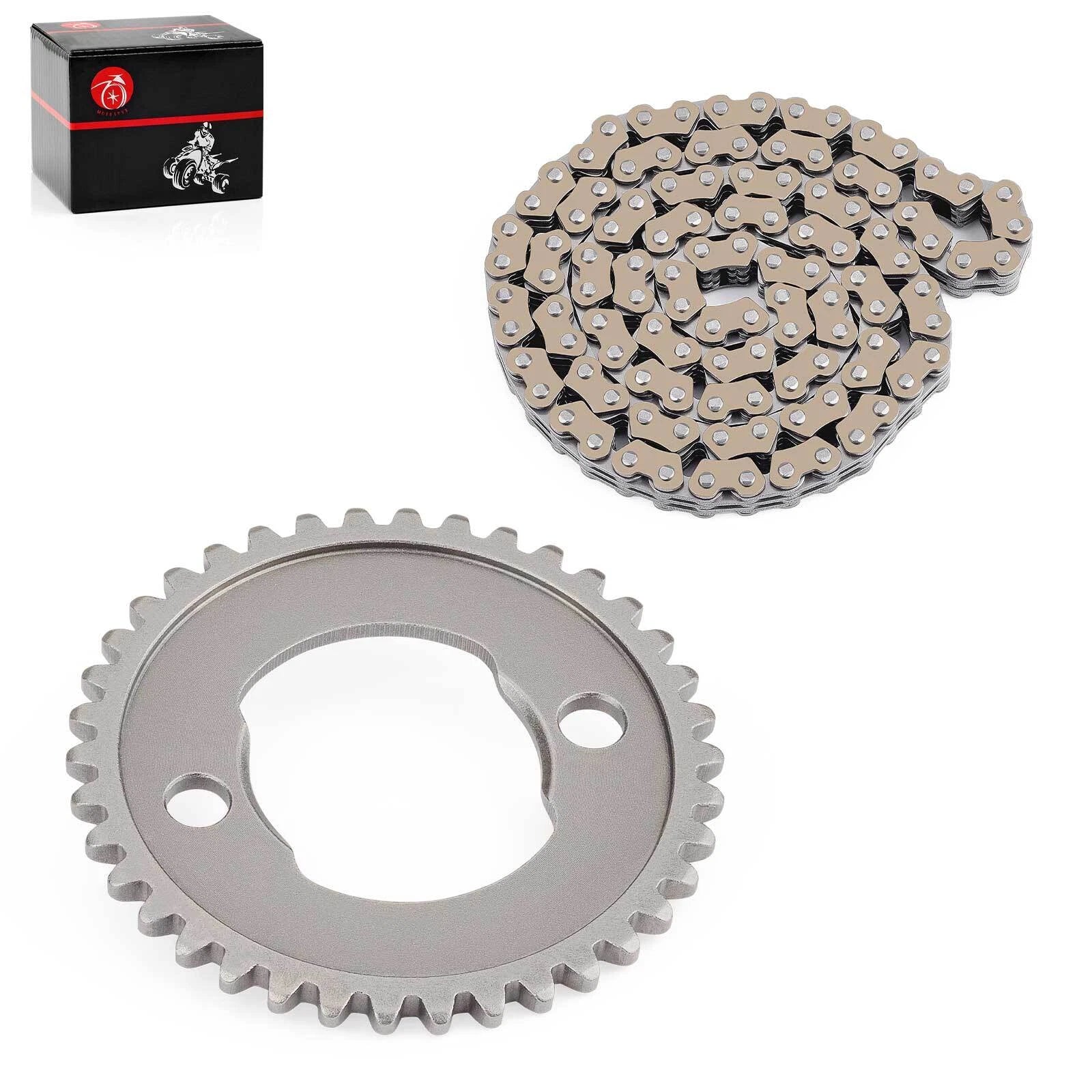 Cam Timing Chain & 38T Cam Shaft Sprocket for Honda Fourtrax 300 (TRX300, TRX300FW)