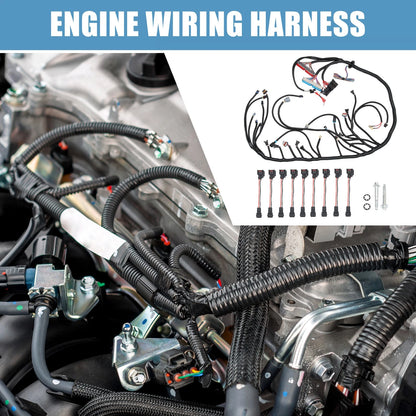 Engine Wiring Harness Set Replacement for Chevy GMC Cadillac Hummer Trucks (1999–2007)