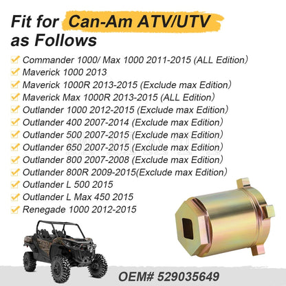 Pinion Gear Removal Tool for Can-Am Commander Maverick Outlander Renegade 1000