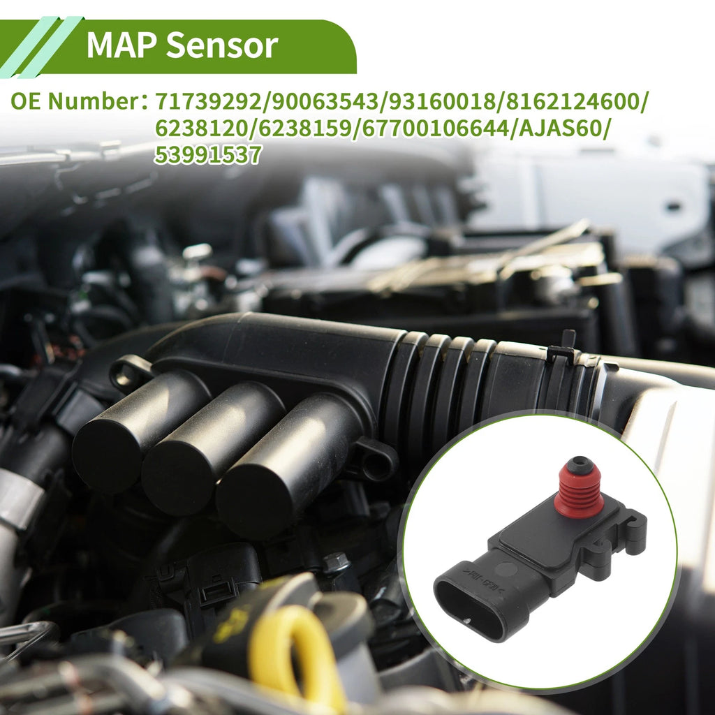 MAP Sensor for Opel Vectra B CC 1.6 i 16V (1995–2002) No.71739292