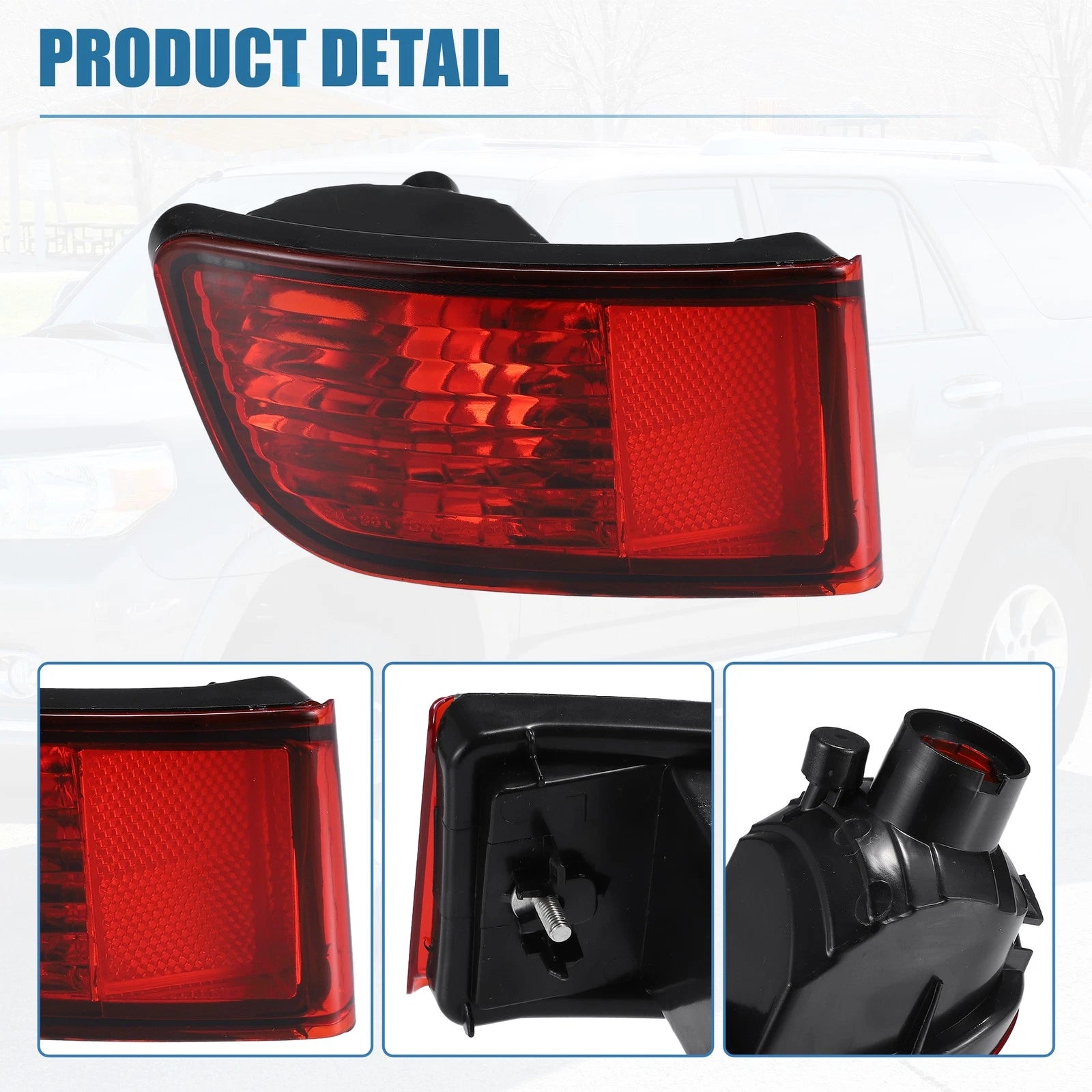 Left Side Rear Bumper Reflector Tail Light for Toyota 4Runner (2003–2005)