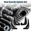 Set of 2 Mud Flaps Splash Guards for Skoda Yeti (2012–2015)