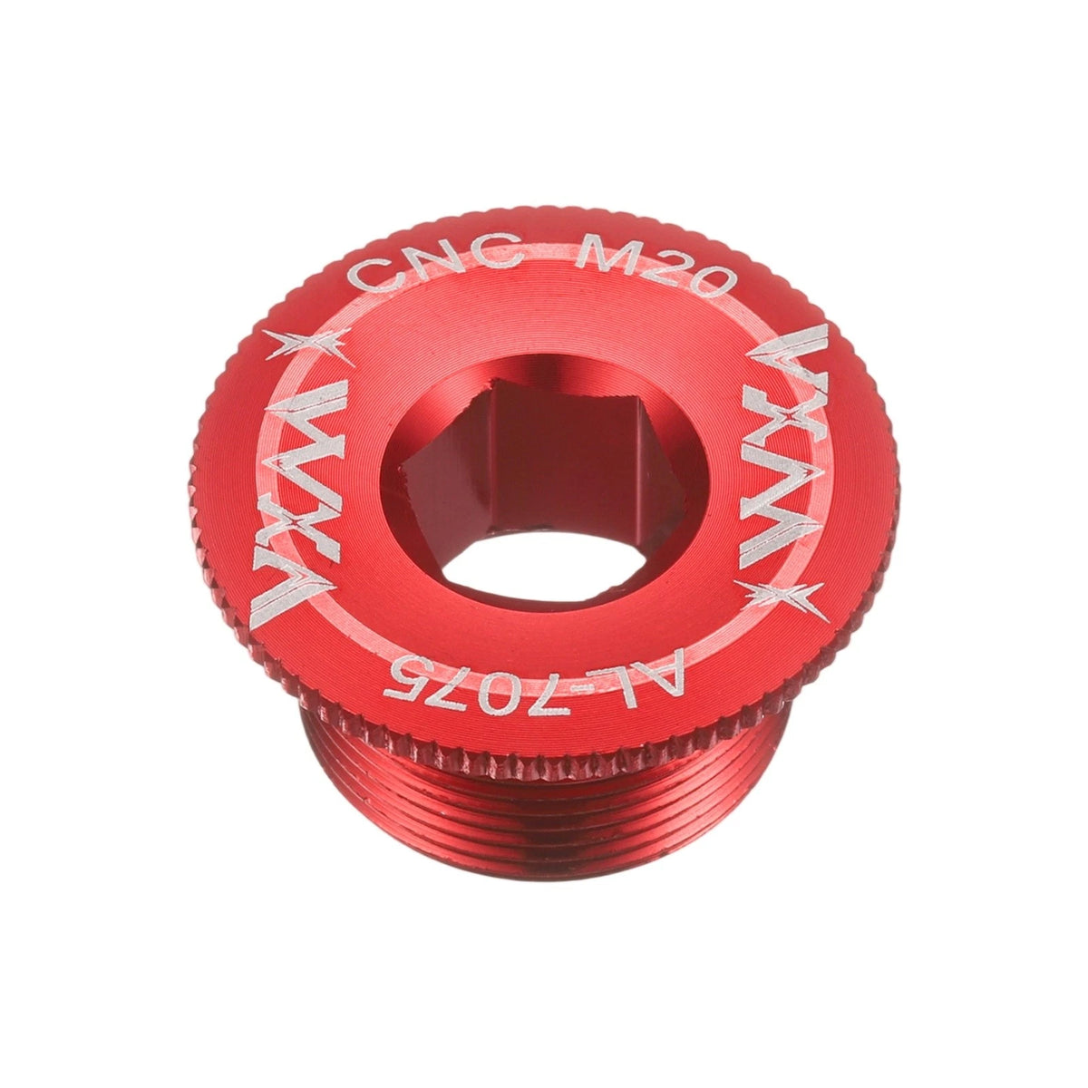 Crank Cover Screw M20 Aluminum Alloy Crank Fixing Bolt for Bike (—–—)