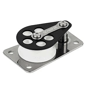 Schaefer 303-09 Series 3 Flat Base Sheave for Marine Applications