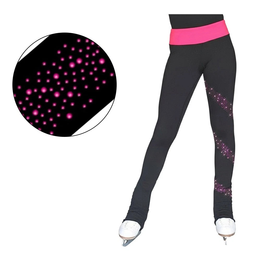 Warm Nylon Pants for Figure Skating (Kids & Adults)