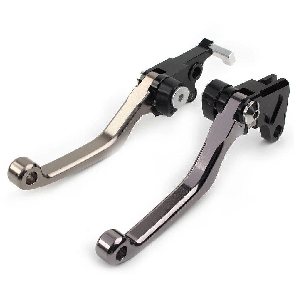Titanium CNC Pivot Clutch Brake Levers For Suzuki DRZ400S DRZ400SM DRZ400E 00-22
