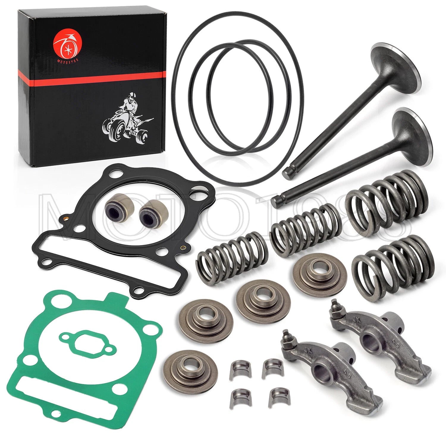 Rocker Arm & Valve Kit for Yamaha 350 Warrior Raptor Grizzly (1995–2006)