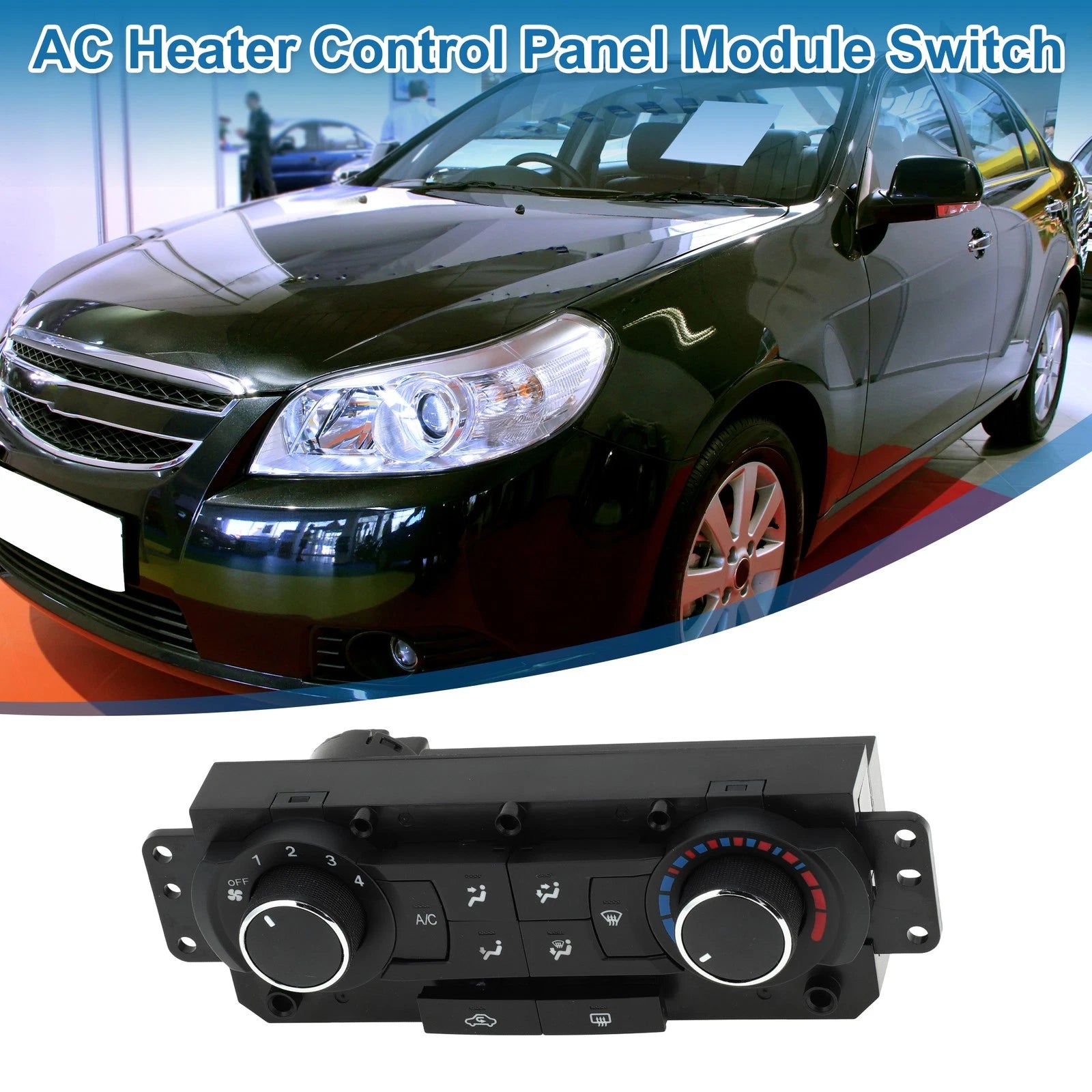 HVAC A/C Heater Climate Control Panel Replacement for Chevrolet Epica (2009)
