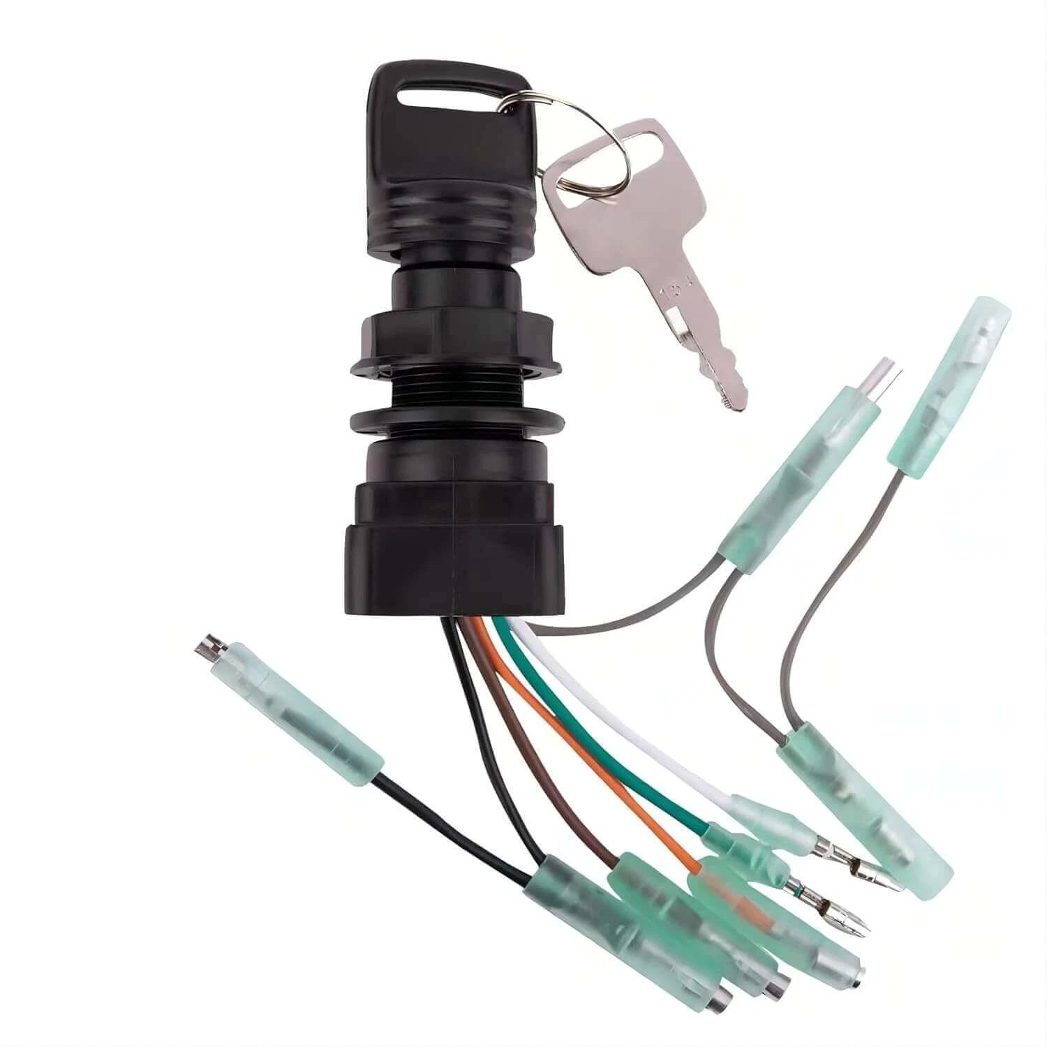 Ignition Key Switch Assembly for Suzuki Outboard (37110-92E01)