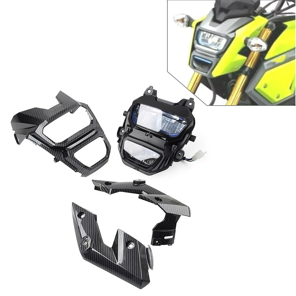 Headlight Lamp & Cover for Honda Grom MSX125 (2016–2018)