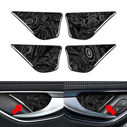 4 Pcs Door Handle Bowl Cover Pad For Mercedes Benz GLC Class X253 2015-2022