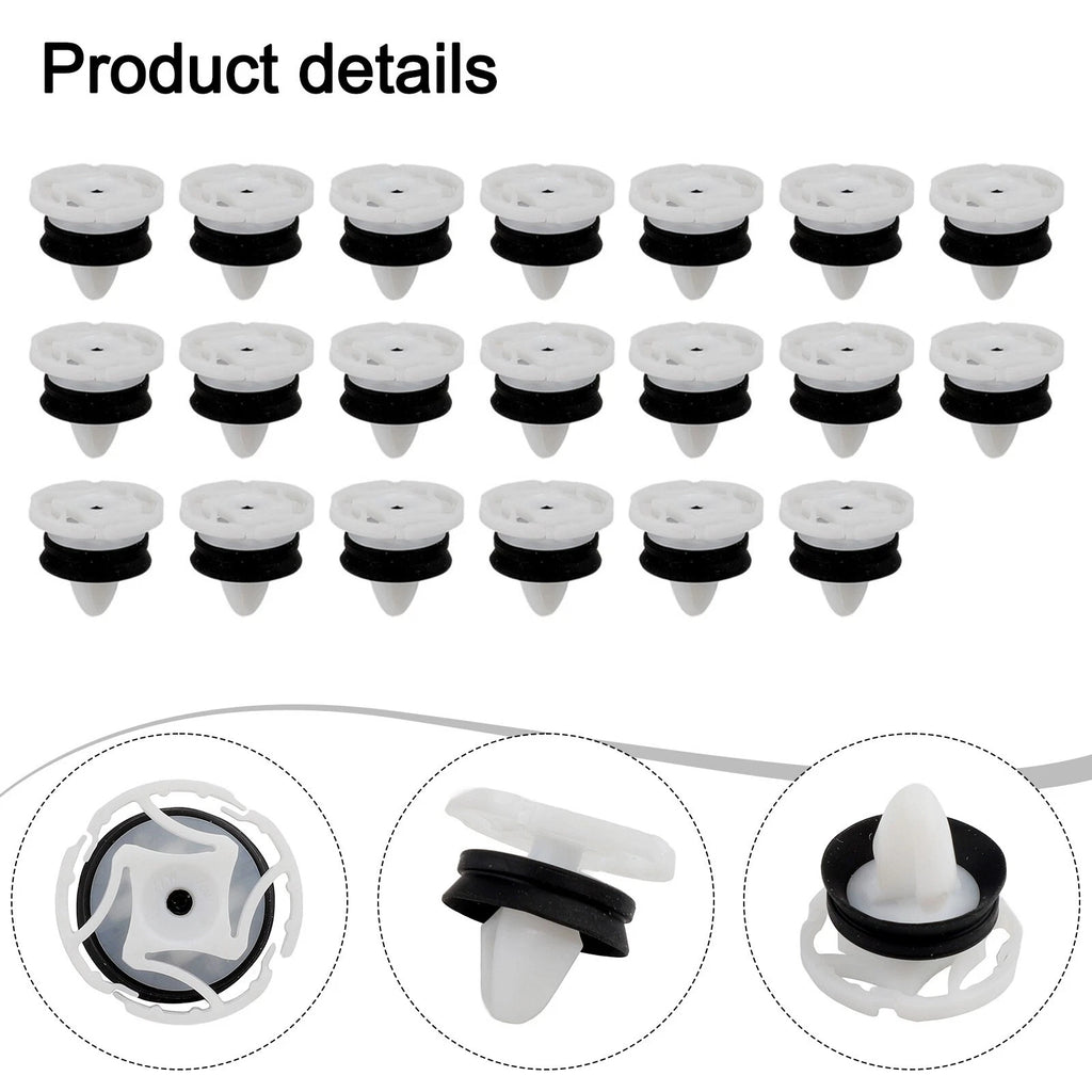 Set of 4 Door Interior Panel Trim Clips for