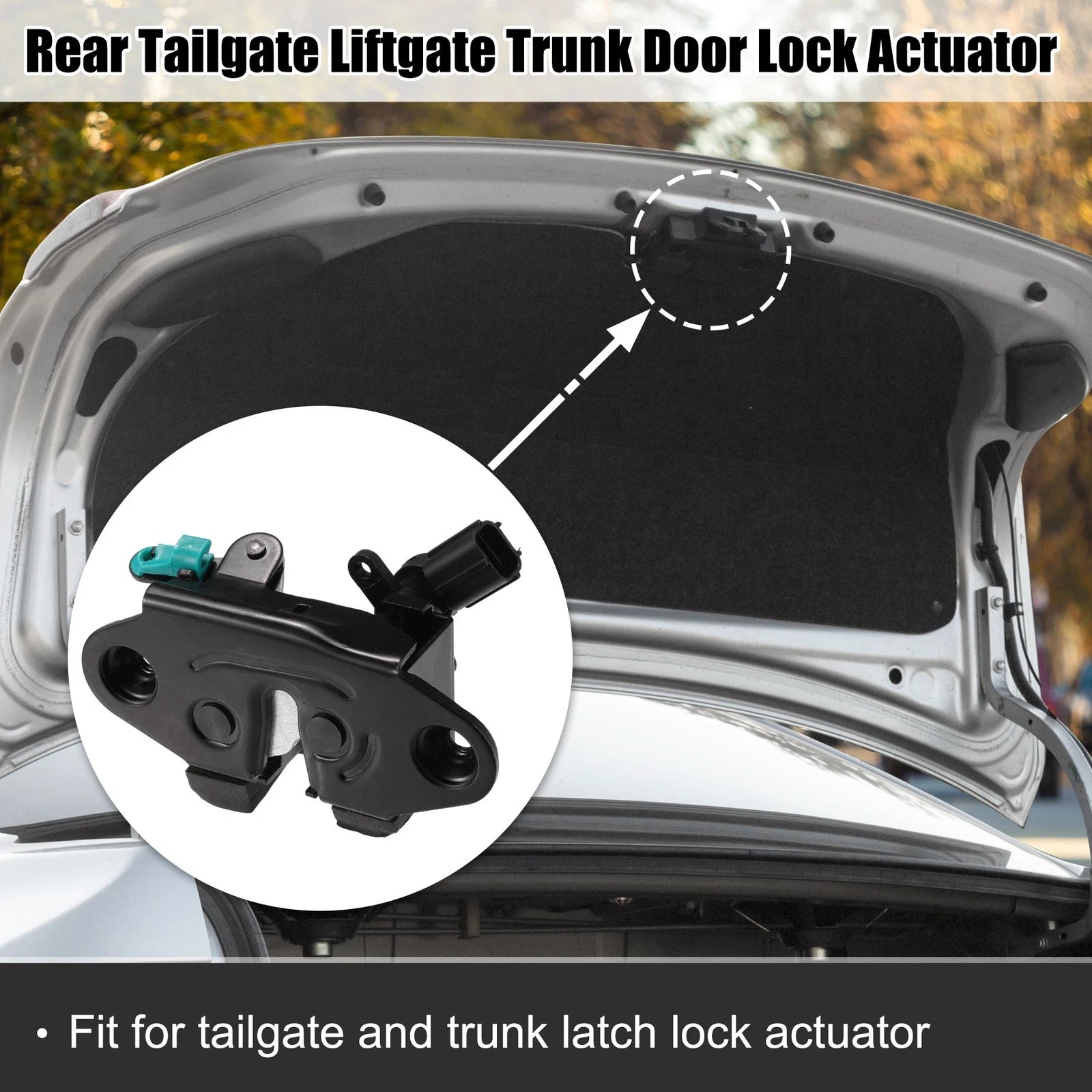 Tailgate Liftgate Door Lock Actuator Rear for Dodge Durango (2011–2024)