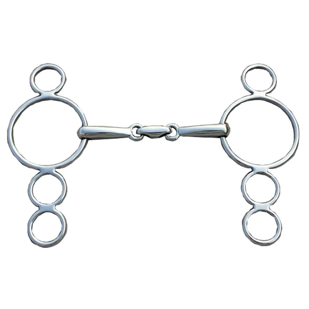 Smooth Stainless Steel Bit for Comfortable Riding Experience