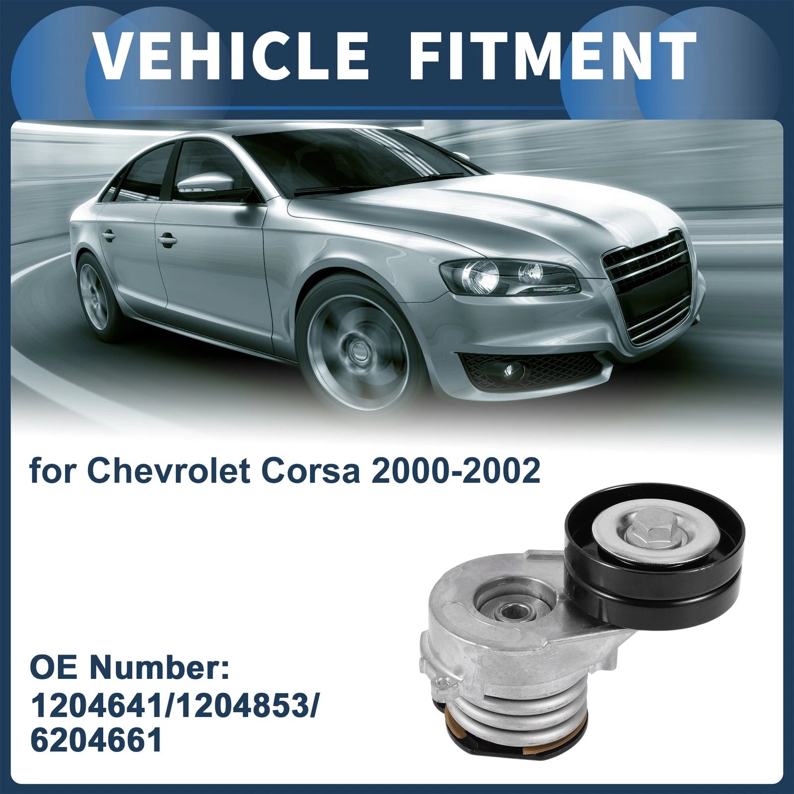 Belt Tensioner Replacement for Chevrolet Corsa (2000–2002)