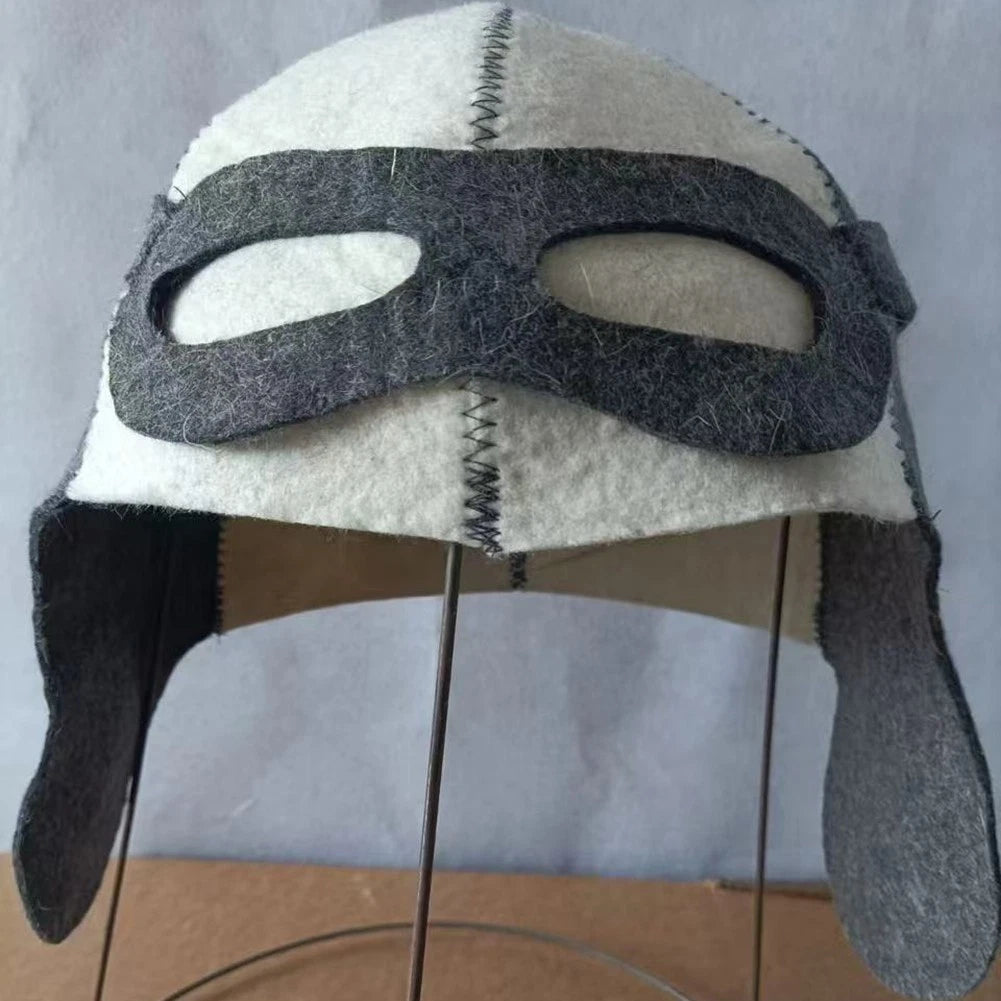 Sauna Hat for Men Pilot Style Felt Lightweight Heat Protection