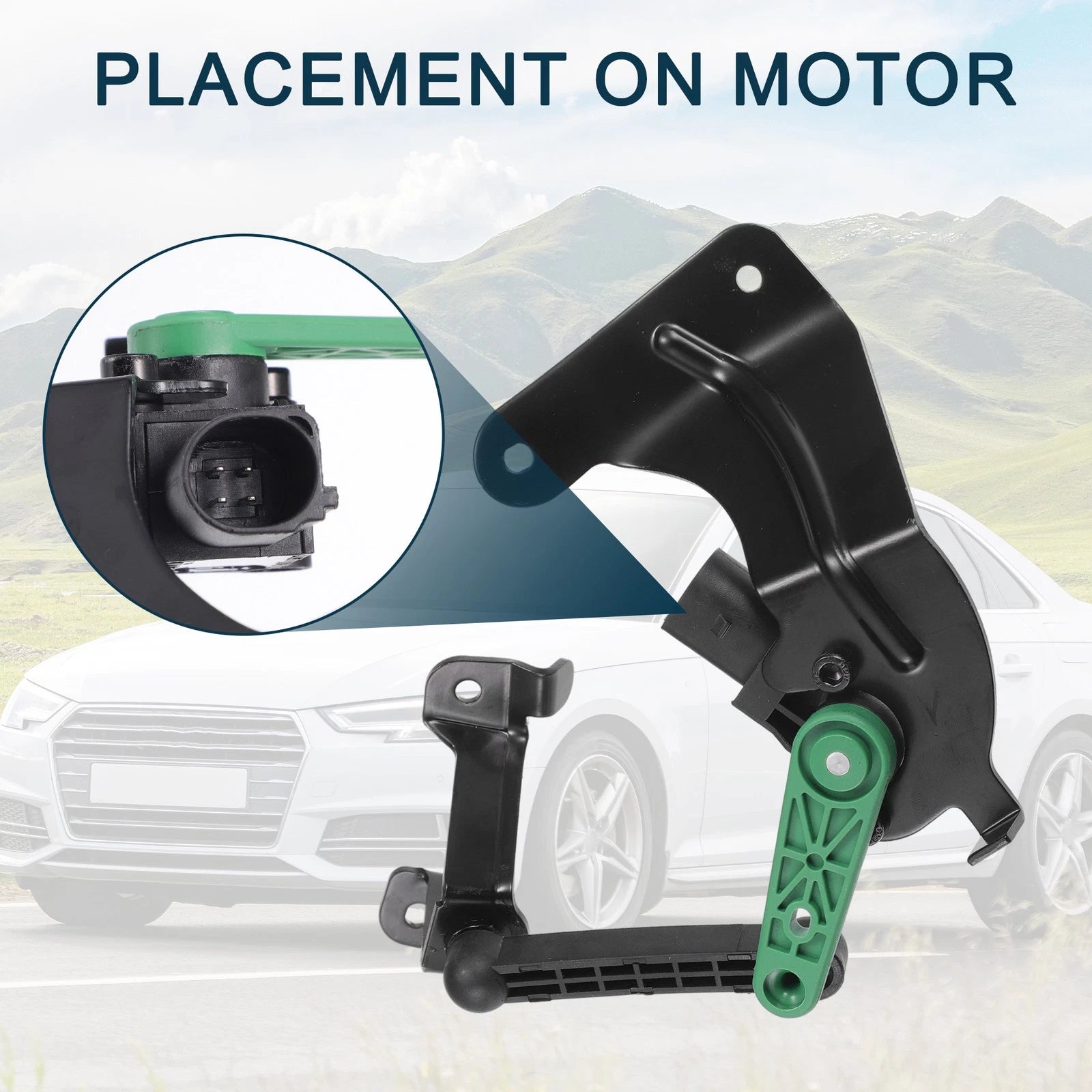 Air Suspension Ride Height Level Sensor Replacement for Audi A3 (2012–2020)