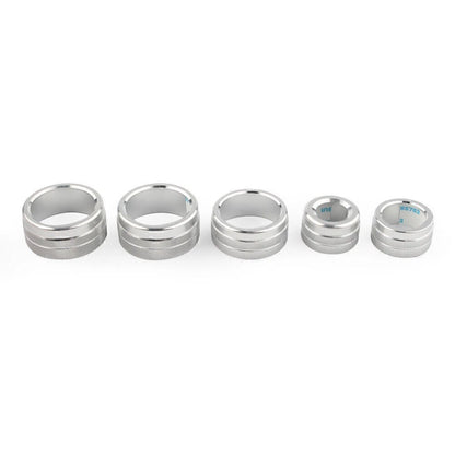 Set of 4 Air Conditioning Audio Button Switch Knob Covers for Toyota Camry (2018)