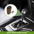 Gear Shift Knob Cover Replacement for Chevrolet Malibu (2016–2020) Black Brown