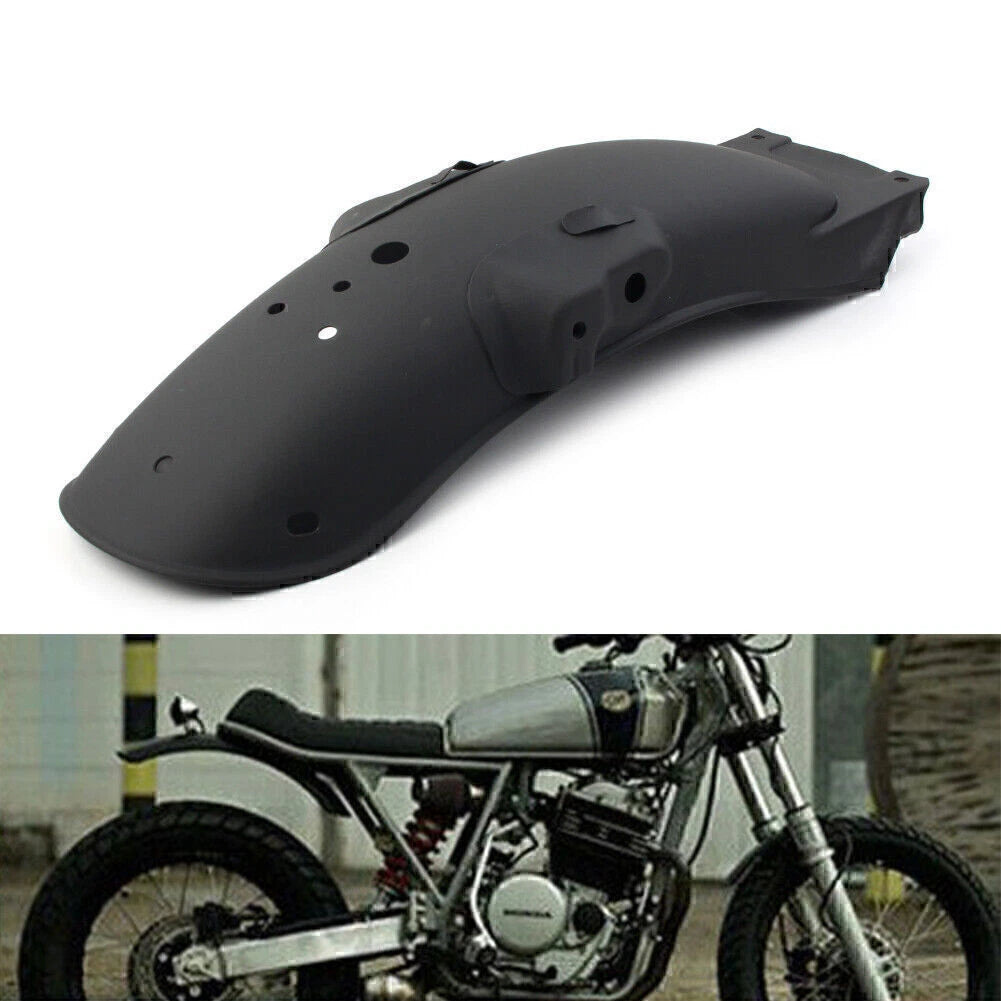 Rear Retro Fender Mudguard Cover for Honda CG125 (Universal) Black
