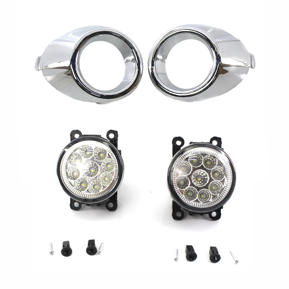 Fog Light Kit for Ford Fiesta (2008–2012) - Includes Frame Cover