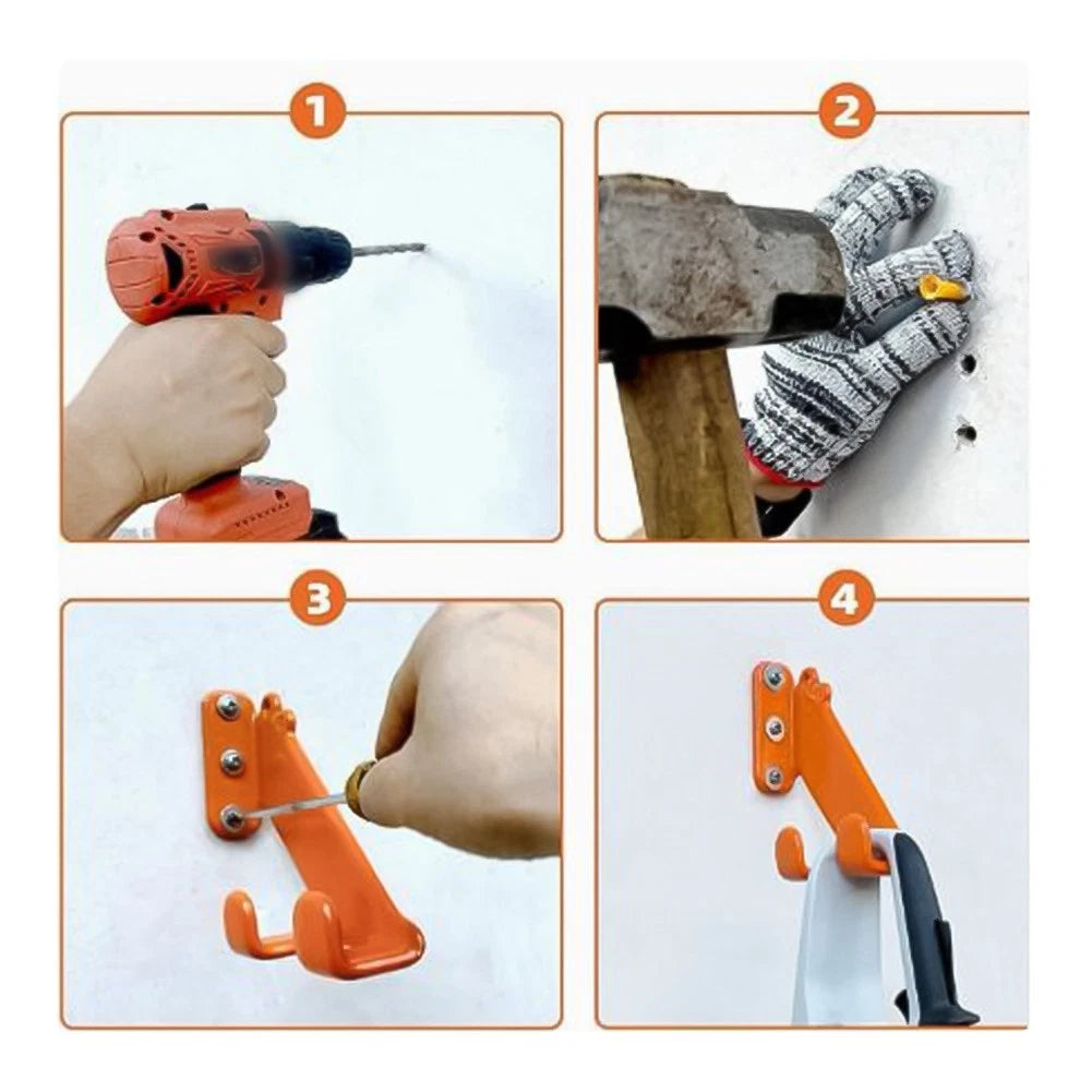 Chainsaw Holder for Garage Storage (Fits Most Models)