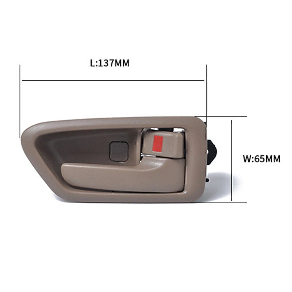 1pc Interior Inside Left Driver Side Door Handle For Toyota Camry 1997-2001 00