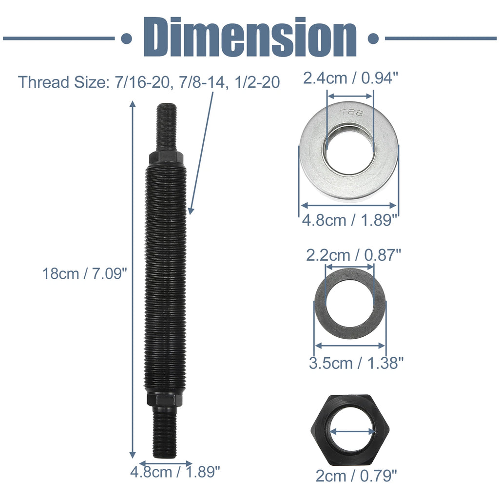 Harmonic Balancer Installation Tool for Chevy SBC BBC V8 Engine Replacement