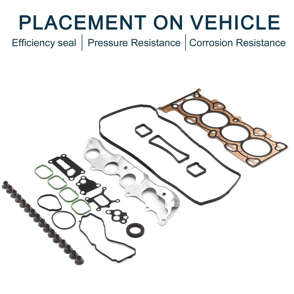 Cylinder Head Gasket Kit Replacement for Mazda Engine LF5W (1 Set) (2008–2013)