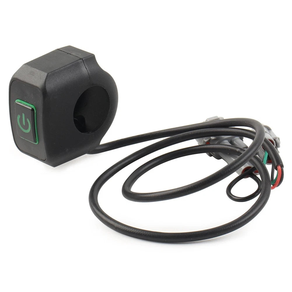 Headlight On/Off Button Switch Connector for Sur Ron Green