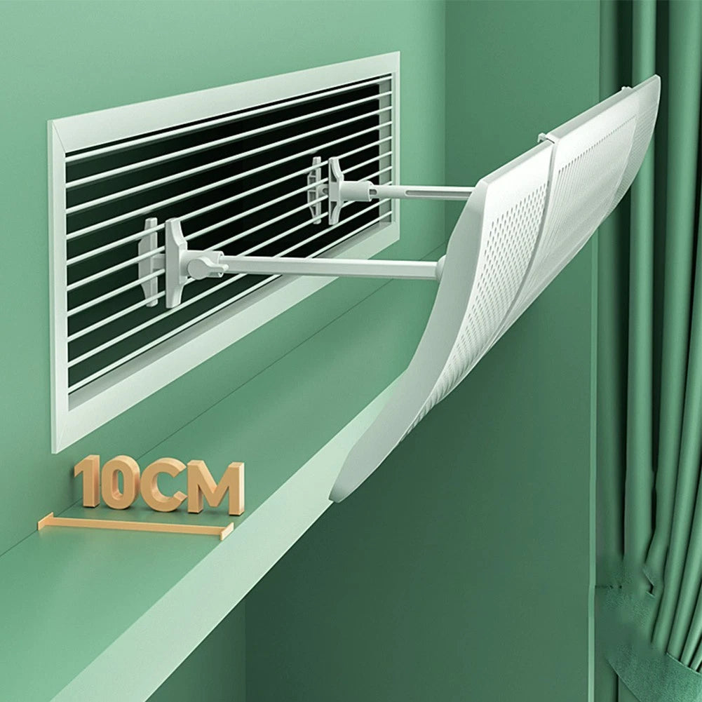 Adjustable AC Air Deflector for Improved Airflow Control