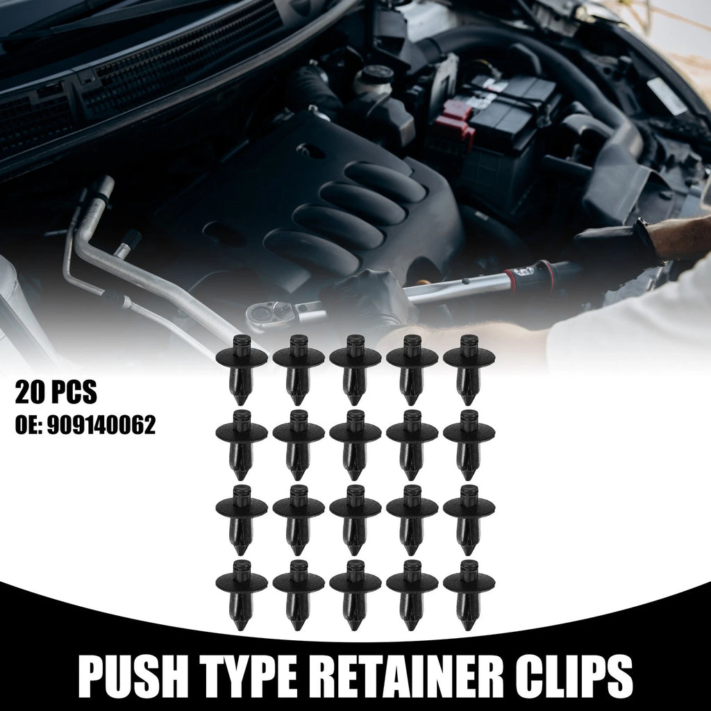 Push Retainer Clips 20 Pcs Replacement for Subaru Ascent (2019–2022)