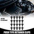 Push Retainer Clips 20 Pcs Replacement for Subaru Ascent (2019–2022)