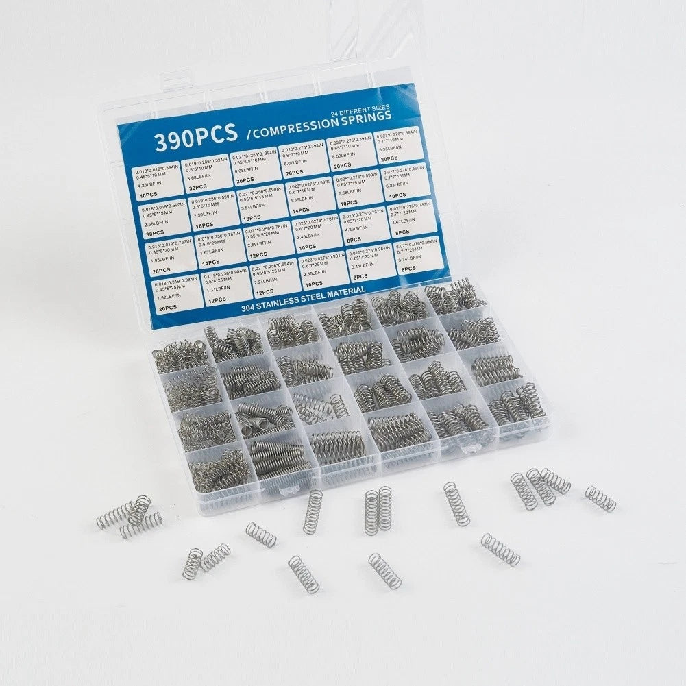 Set of 4 Compression Springs for Automotive Applications (390420 Pieces)
