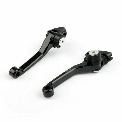 Pair Pivot Brake Clutch Levers for Suzuki RMZ250 RMZ450 (2005–2014) T9