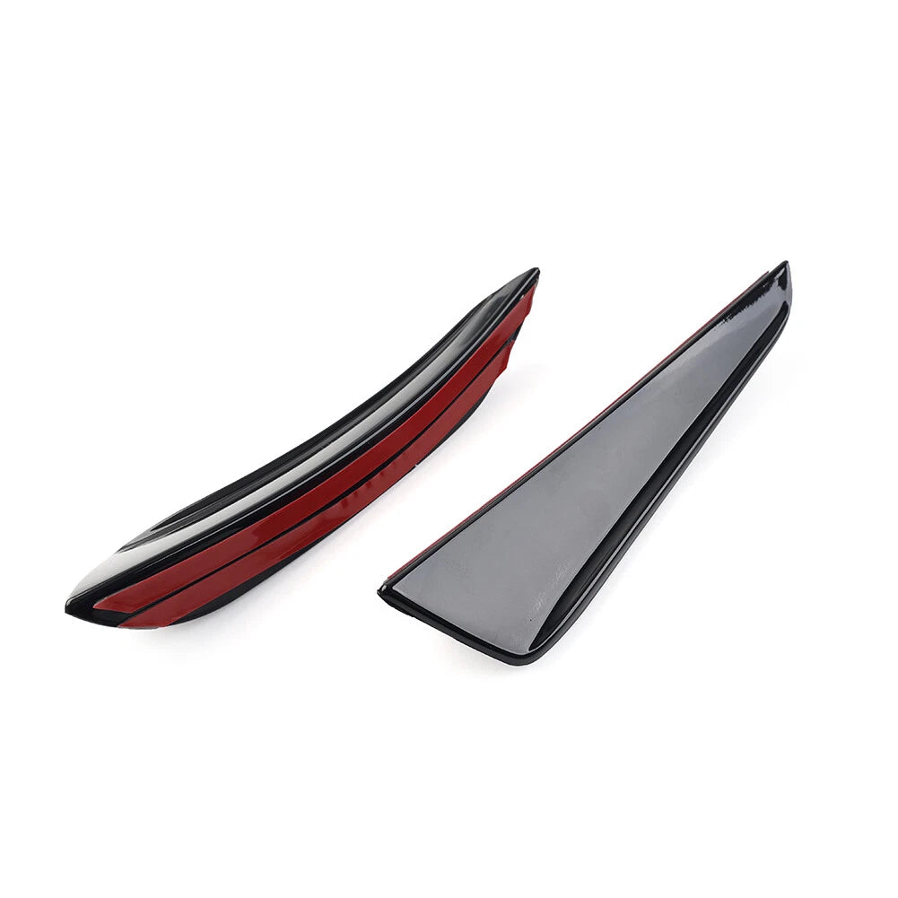 2Pcs Front Bumper Side Spoiler for Benz A Class W177 A180 A200 (2023–2024)